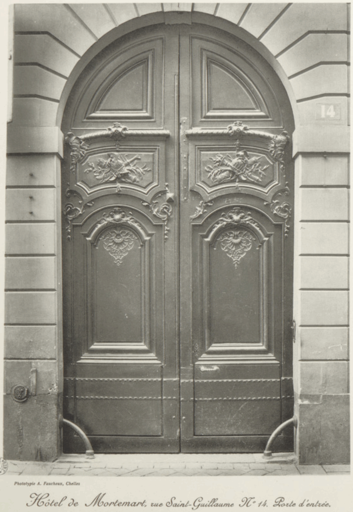 Série d’été (5/5) : Les Hôtels particuliers du Faubourg Saint Germain – L’Hôtel de Mortemart